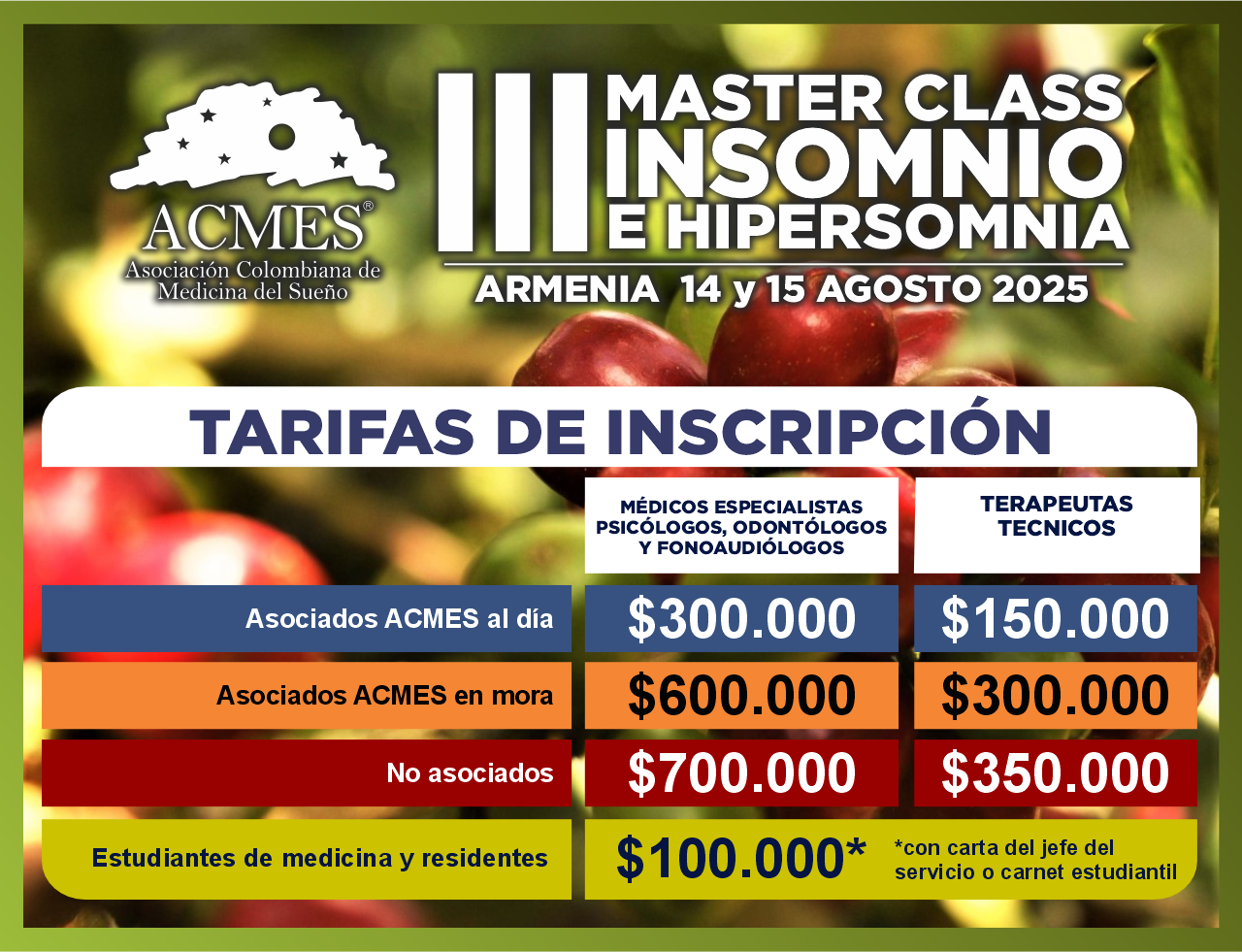 TARIFAS INGRESO